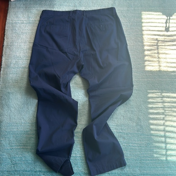 J.crew factory summer weight chino. 34 x 32. Blue - Picture 4 of 4